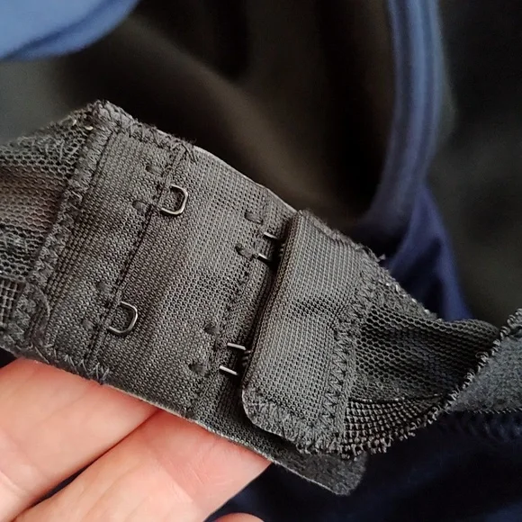 Fantasie Ink San Remo Plunge, Navy Blue One Piece Tankini Top Only 36I - Picture 4 of 7